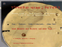 Tablet Screenshot of johannespeters.de